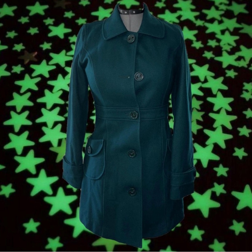 Women's Teal Coat Tulle Brand